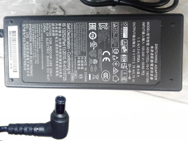 19V - 5.79A, 110W Laptop AC Adapter