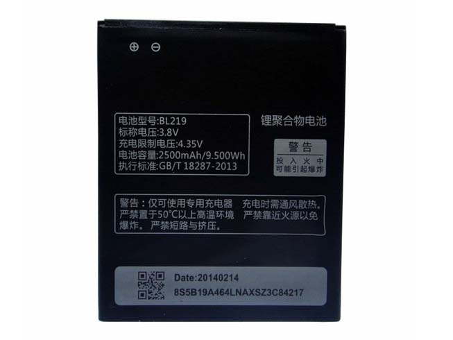 BL219 akkus für Lenovo Smartphone A850+ A916 A880 A889 S856
